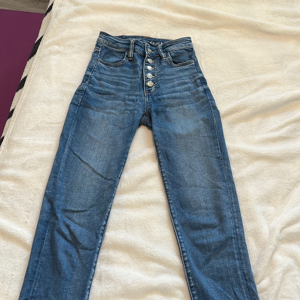 American Eagle Next Level Stretch Super High Rise Jegging